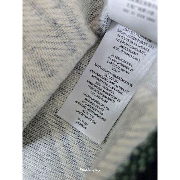 Ralph Lauren Polo Shirt Mens XXL Rugby Style Plaid Tartan Preppy Long Sleeve NWT - Picture 6 of 8